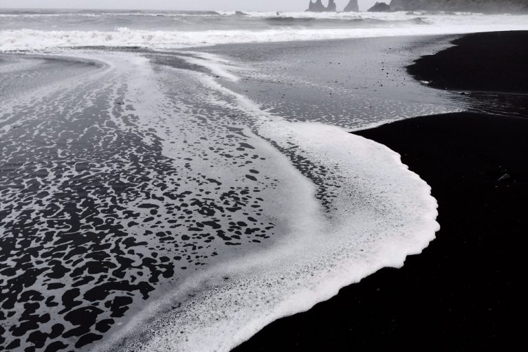 Black Sand Beach Iceland photography by Barb Tillman