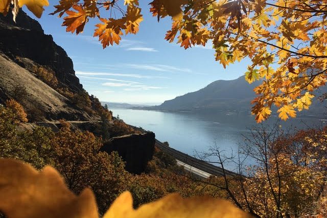 mountains and lake photo by Judy Butler