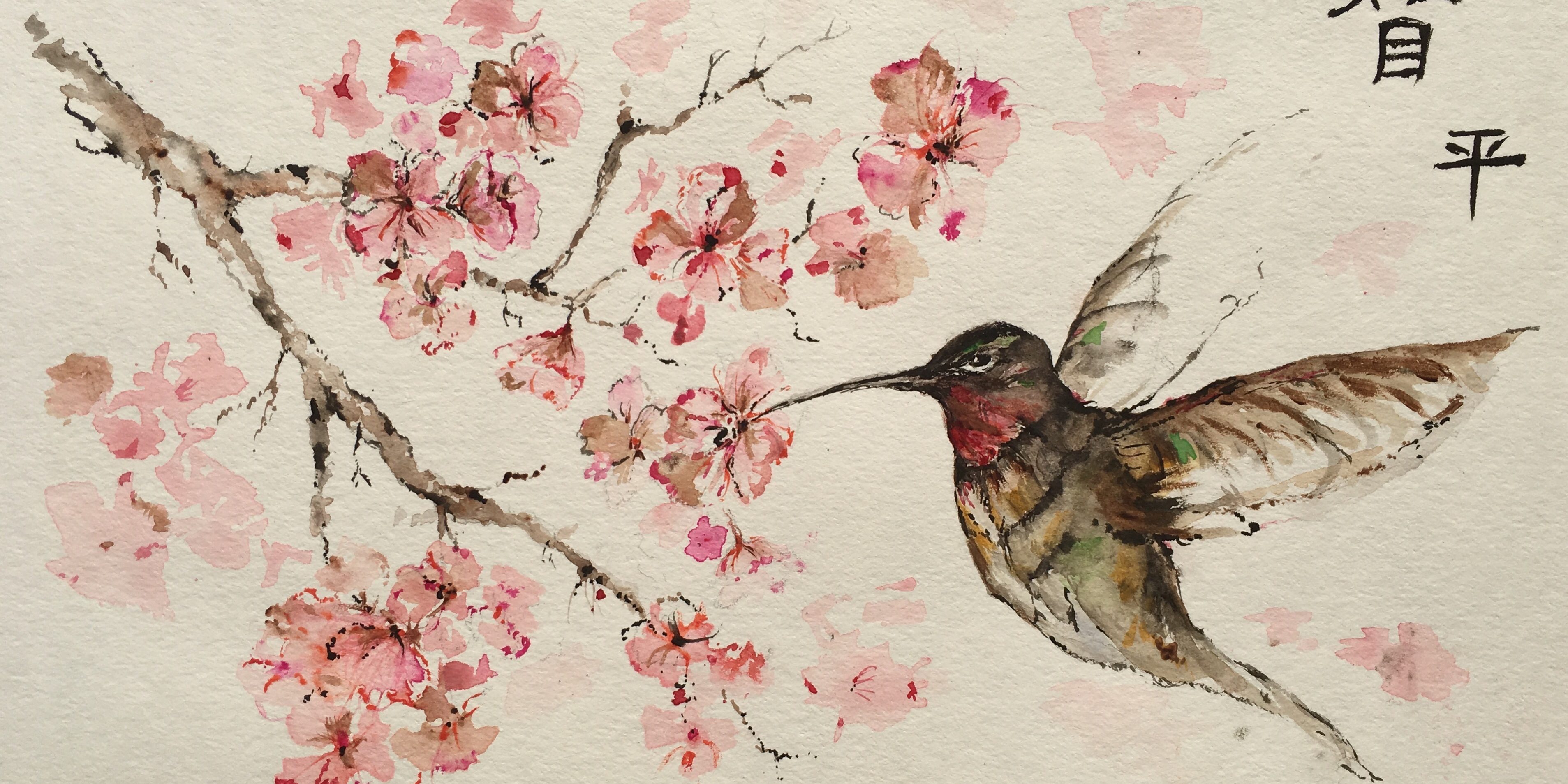 hummer Hummingbird painted by Kim Knuth